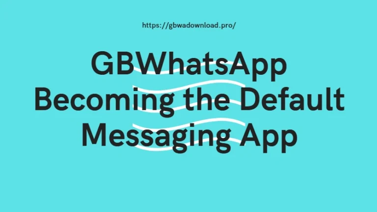 GB the Default App cover